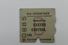Railway ticket exmouth for sale  REDCAR