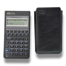 Calculadora científica HP Hewlett Packard 27S com manga nova bateria frete grátis comprar usado  Enviando para Brazil