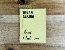 Wigan casino membership for sale  WARRINGTON