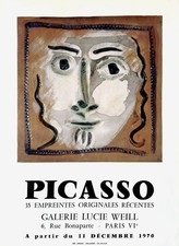 Pablo picasso poster d'occasion  Paris VIII