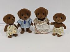 Família Labrador de Chocolate Sylvanian Families em muito bom estado, usado comprar usado  Enviando para Brazil