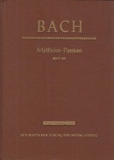 Noten matthäus passion gebraucht kaufen  Leipzig