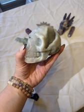 Agate druzy skull for sale  MANCHESTER