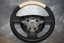 ORIGINAL LENKRAD LEDERLENKRAD FORD FIESTA MK6   NEU BEZOGEN F39, usado comprar usado  Enviando para Brazil