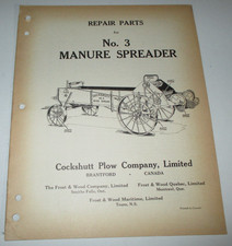 Cockshutt manure spreader for sale  Elizabeth