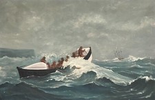 Marins tempête tableau d'occasion  Artigues-près-Bordeaux