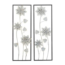 Deco metal floral for sale  USA