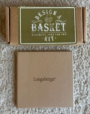 Kit de cesta Longaberger Design A com caixa #80404 comprar usado  Enviando para Brazil