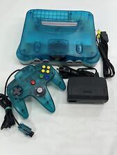 Console doméstico Nintendo N64 - azul gelo claro região livre NUS-001 comprar usado  Enviando para Brazil