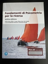 Fondamenti psicometria per usato  Roma