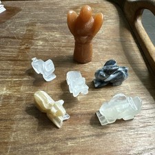 Stone carved animals for sale  Earlville
