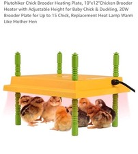 Chick brooder heating for sale  BARKING