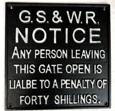 W.r gate cast for sale  SETTLE