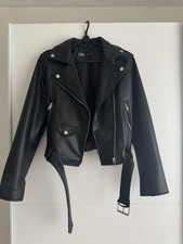 Echtlederjacke zara woman gebraucht kaufen  Herborn