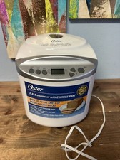 Máquina de fazer pão Oster Expressbake 2 libras pão sem glúten configuração branca CKSTBR9050 comprar usado  Enviando para Brazil