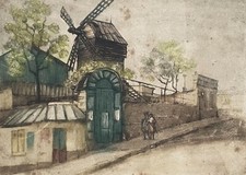 Moulin galette montmartre d'occasion  Artigues-près-Bordeaux