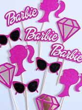 Barbie glitter cupcake for sale  MANCHESTER