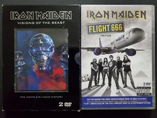 Iron Maiden DVD Lot - Visions of the Beast: Video History & Flight 666: The Film, usado comprar usado  Enviando para Brazil