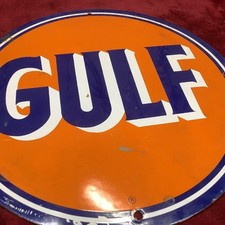 Old gulf gasoline for sale  Medina