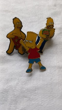 Bart simpson pin for sale  LEEK