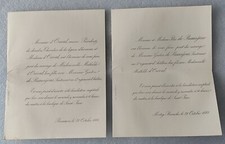 Faire part mariage d'occasion  Plombières-lès-Dijon
