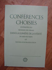 Conference choisies extraites d'occasion  Orvault