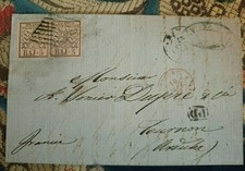 Rara lettera manoscritta usato  Chiaramonte Gulfi