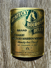 Etiqueta de uísque Kentucky Bourbon Belle - Los Angeles , usado comprar usado  Enviando para Brazil