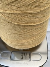 Wool cone beige for sale  BEDFORD