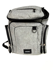 Bolsa de fraldas Eastport mochila maternidade tote bebê acessórios preto cinza comprar usado  Enviando para Brazil