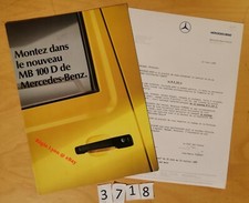 Mercedes 100 prospectus d'occasion  Meyzieu