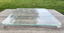 Mesa de cristal Simon Designs 13"X13", suporte quadrado para bolo, suporte de exibição comprar usado  Enviando para Brazil