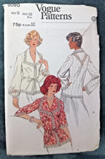 Vogue 9090 blouse for sale  TINTAGEL