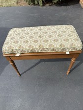 Banqueta de banco vintage marrom country francesa comprar usado  Enviando para Brazil