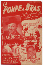 Partition 1949 andrex d'occasion  Chaumont