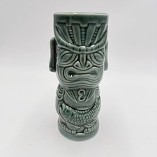 Caneca Tiki Farm 2003 Emeril’s Tchoup Chop Verde - Bob Cera Cerâmica Verde 7” Emeuco, usado comprar usado  Enviando para Brazil