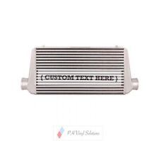 INTERCOOLER PERSONALIZADO ESTÊNCIL VINIL TINTA SPRAY AJUSTE UNIVERSAL comprar usado  Enviando para Brazil