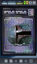Star Wars Card Trader Galaxy Chrome - Boba Fett’s Helmet Award Legendary 6cc comprar usado  Enviando para Brazil
