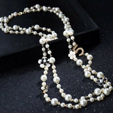 Collier long chaîne d'occasion  France