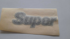 Adesivo FIAT 127 SUPER 3º Sr. Side Script PRETO/PRATA, usado comprar usado  Enviando para Brazil