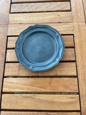 Petite assiette etain d'occasion  Yvetot