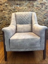 comfortable armchair gray for sale  Garfield