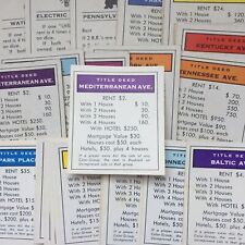 Monopoly game property for sale  North Smithfield
