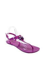Usado, Sandálias femininas Tods tanga detalhe borla slingbacks roxo violeta tamanho 41 11 comprar usado  Enviando para Brazil