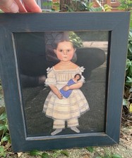 Blue framed folk for sale  Allen Park