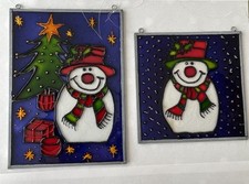 Two christmas snowman for sale  GOSPORT