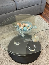 extendable coffee table glass for sale  Brigantine
