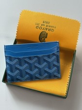 Portefeuille goyard bleu d'occasion  Le Bourget