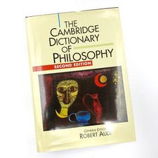 The Cambridge Dictionary of Philosophy (1999, Hardcover, Revised edition) Good comprar usado  Enviando para Brazil