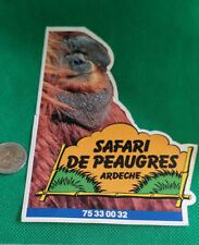 Autocollant safari peaugres d'occasion  Bully-les-Mines